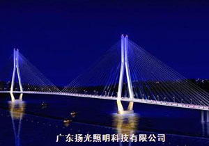 ?？谑兰o(jì)大橋燈光工程
